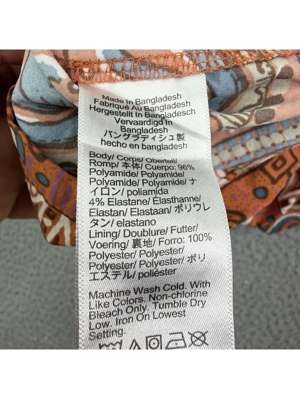 J.Crew Original Swimwear Aztec Print Mesh Lined Swim Trunks Men's Small (28x6)